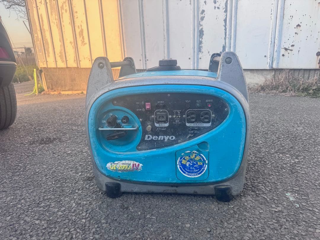 Denyo GE-2000IV 発電機 キャンプ 建設機械 デンヨー 発電