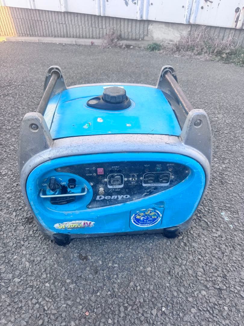 Denyo GE-2000IV 発電機 キャンプ 建設機械 デンヨー 発電
