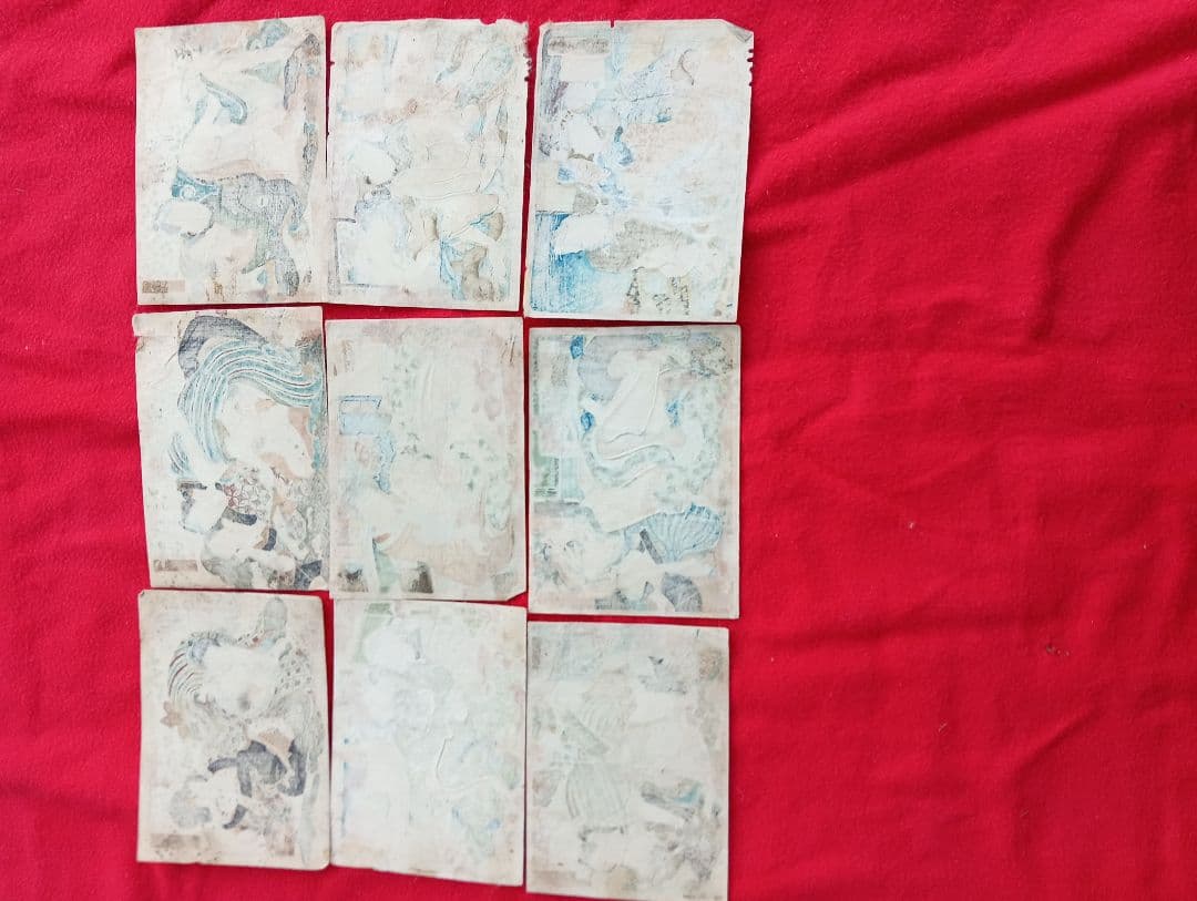 江戸時代の春画　３7枚　　版画　作者不明　　木版画　浮世絵　風俗資料