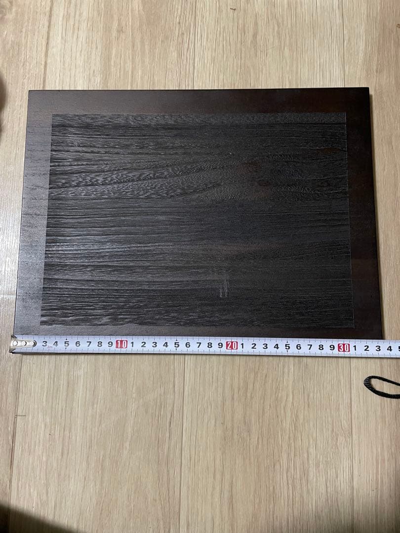 特選 高級木製漆器 お盆（卓上盆）5枚セット