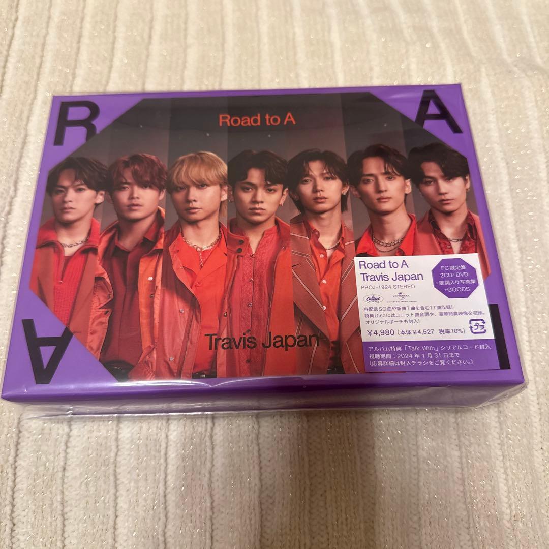 Travis Japan Road to A FC限定盤 DVD
