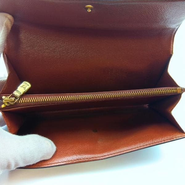 ルイヴィトン モノグラム 長財布 二つ折り ポルトフォイユ サラ 旧型 0033