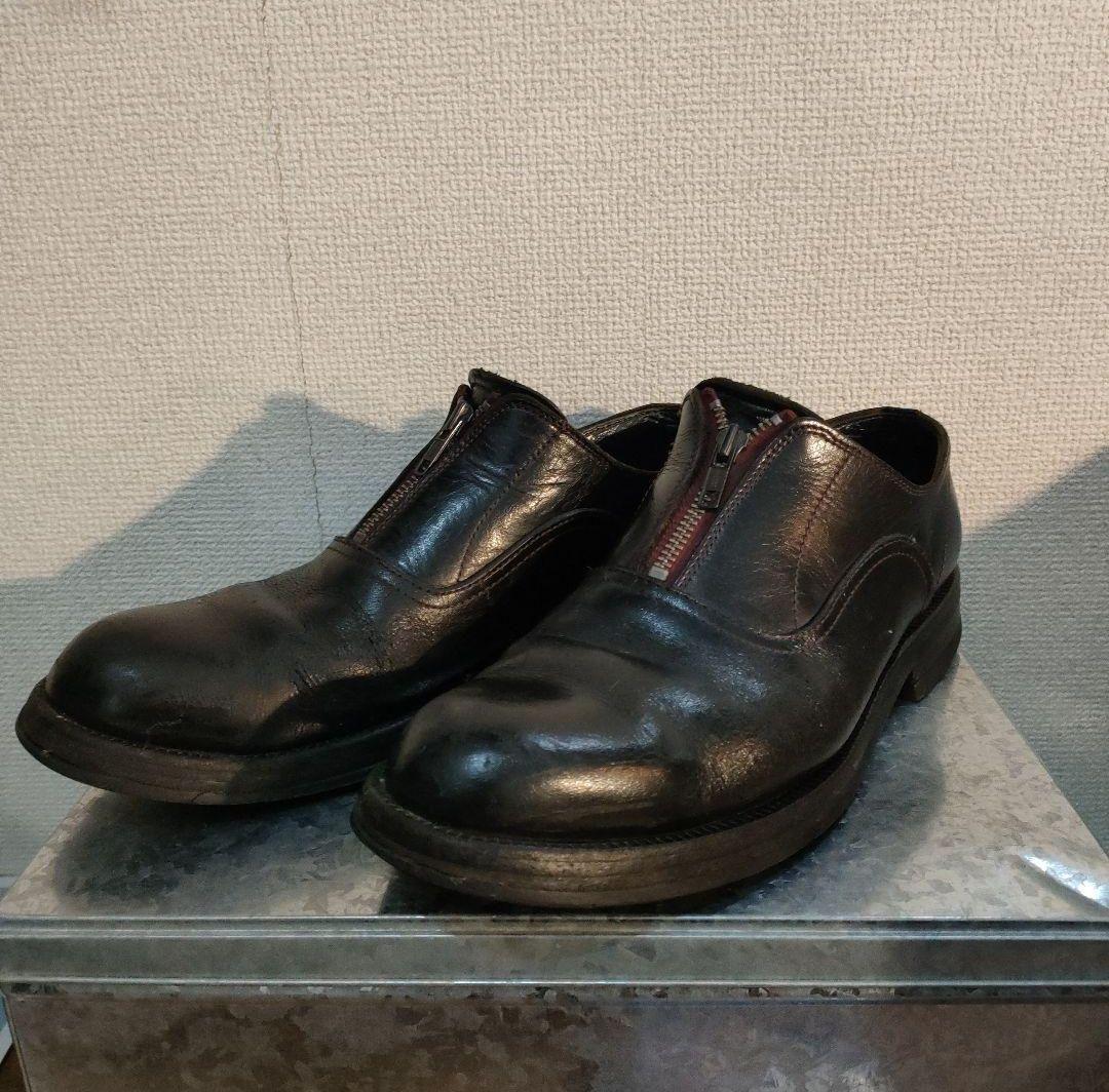 COMME des GARÇONS HOMME プレーン ZIP ドレスシューズ