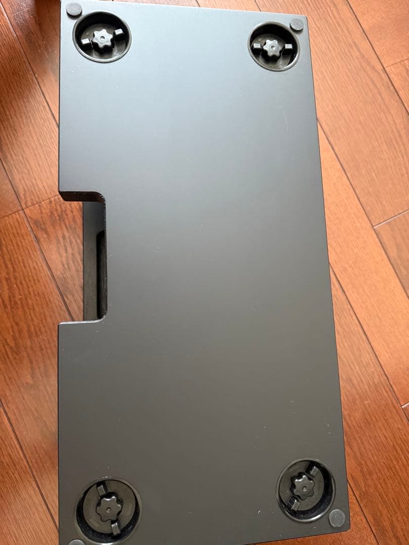 Genepis ジェネピス ピアノ足台　assist stool ブラック