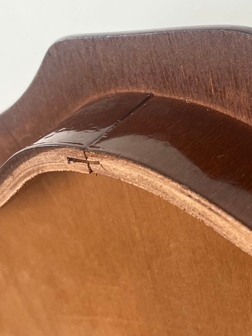 象嵌細工 コーヒーテーブル サイドテーブル 飾り台 波型天板 アンティーク