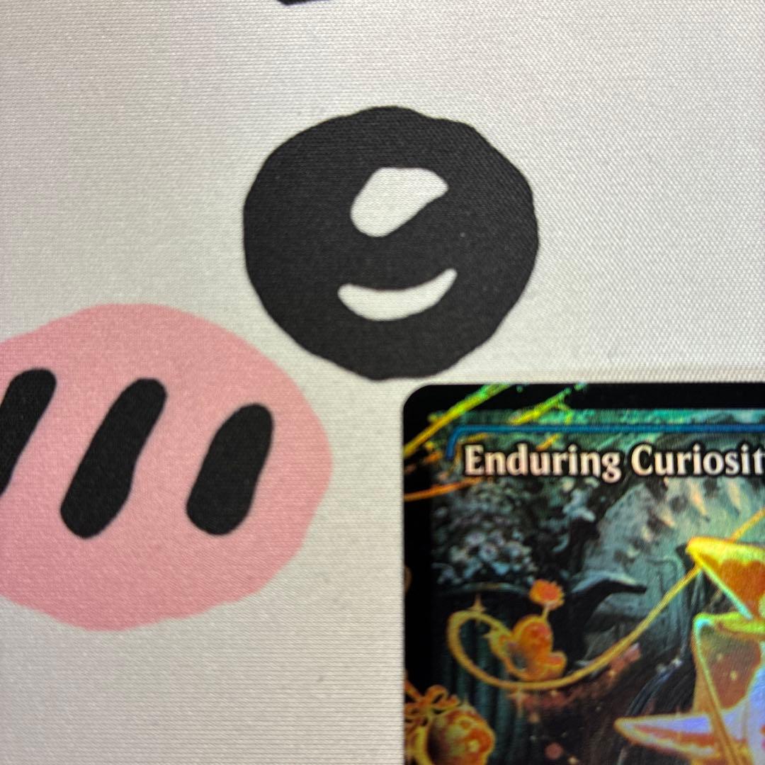 MTG 永劫の好奇心　foil 鈴木康士　アーティスト　プルーフ　サインド