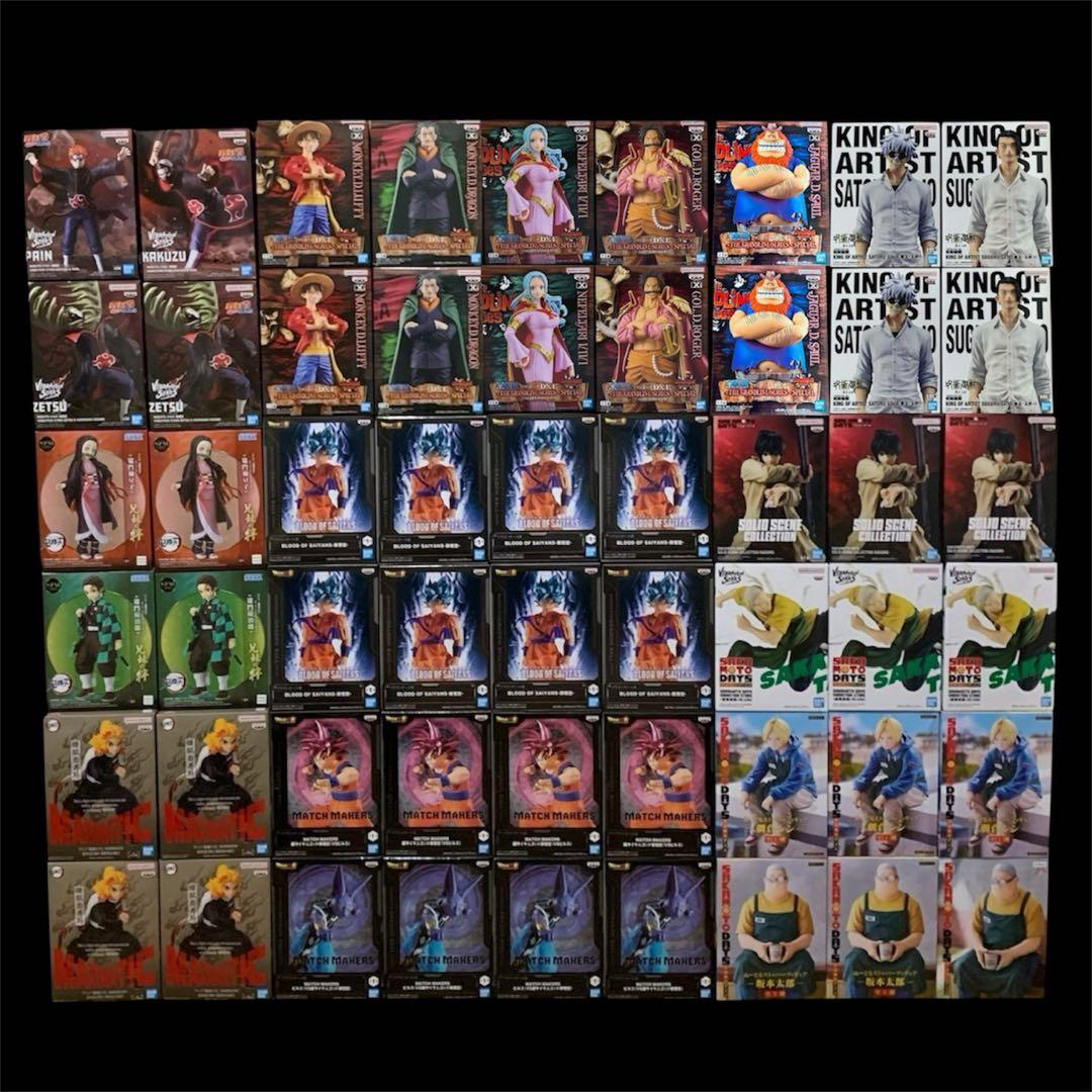 最新プライズフィギュア ドラゴンボール ワンピース ナルト 呪術廻戦 他