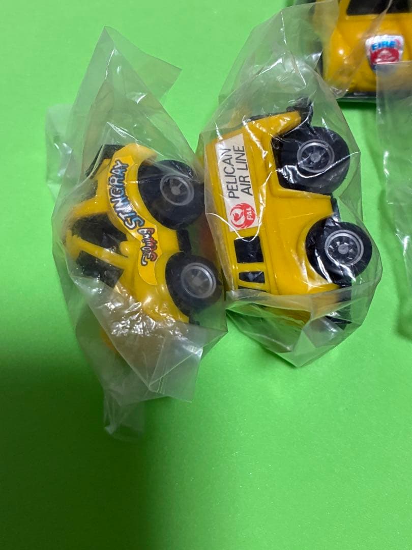 チョロQ、5台セット・黄色