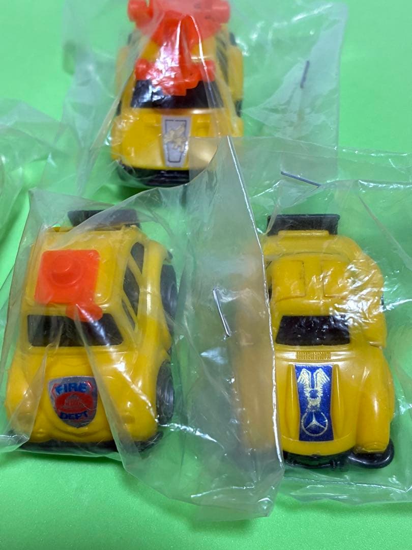 チョロQ、5台セット・黄色