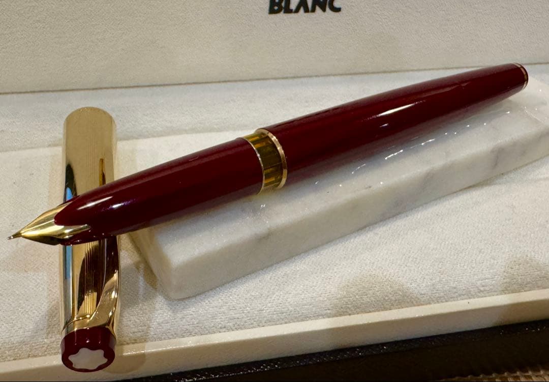 【極美品・激レア】モンブラン No74 1960年代 ビンテージ万年筆　ボルドー