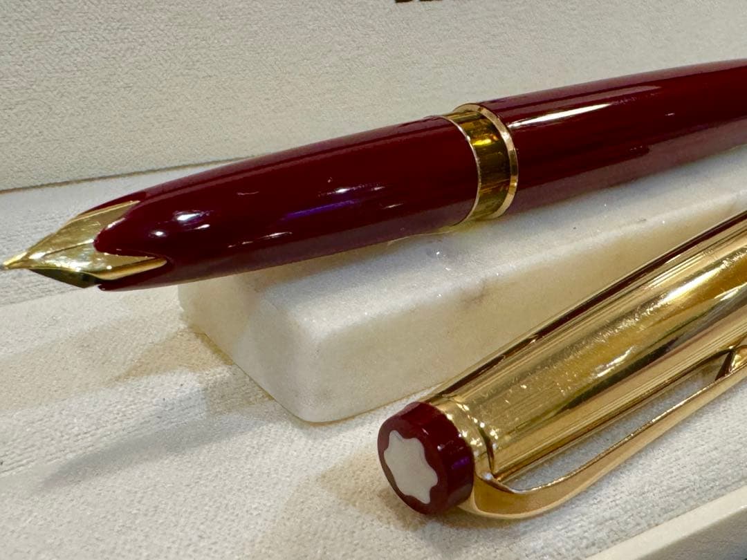 【極美品・激レア】モンブラン No74 1960年代 ビンテージ万年筆　ボルドー