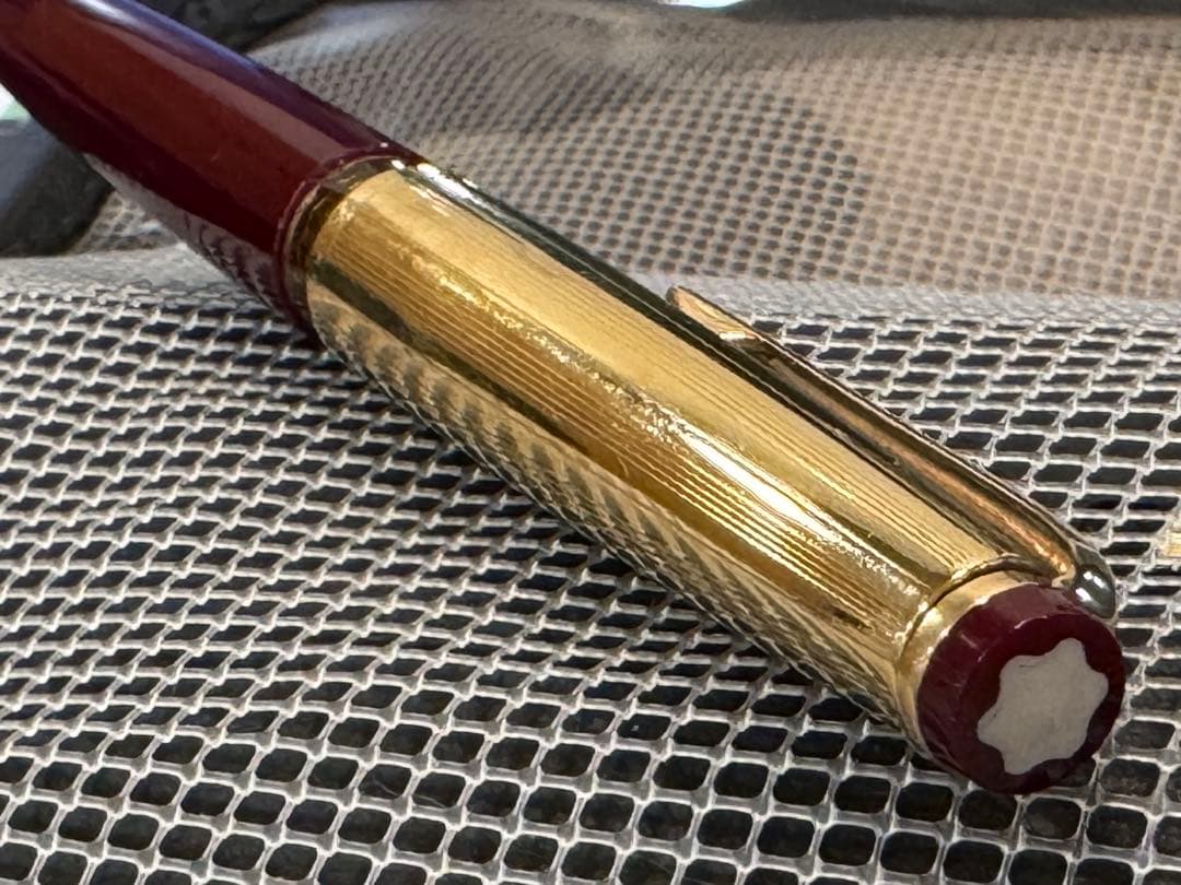 【極美品・激レア】モンブラン No74 1960年代 ビンテージ万年筆　ボルドー