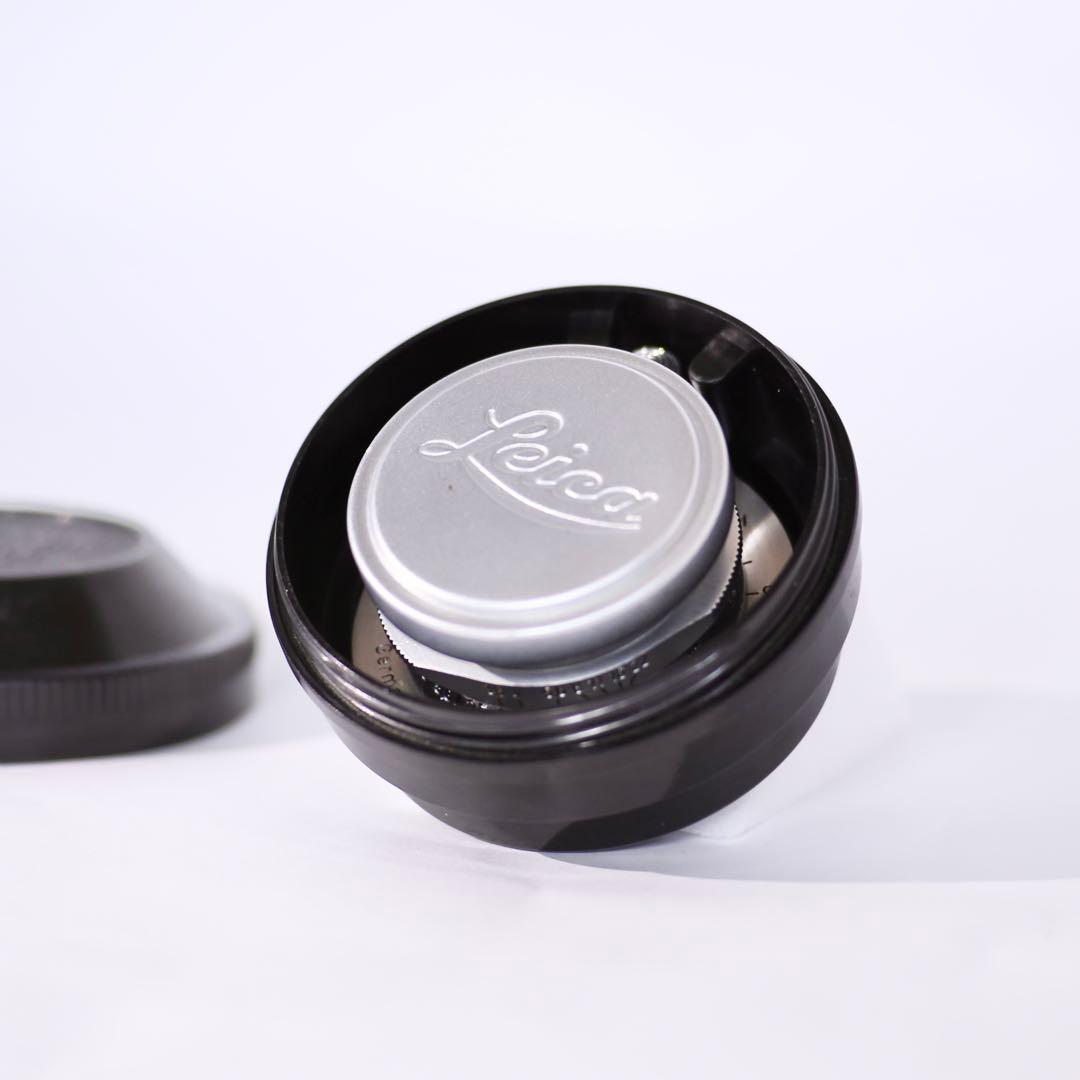 美品 Leica Summaron 3.5cm f/3.5 黒ベークライトケース