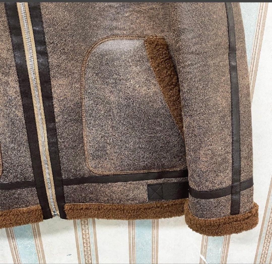 ★定価12万 FRANKLIN MUSK 新品レザー羊革100% サイズＬ