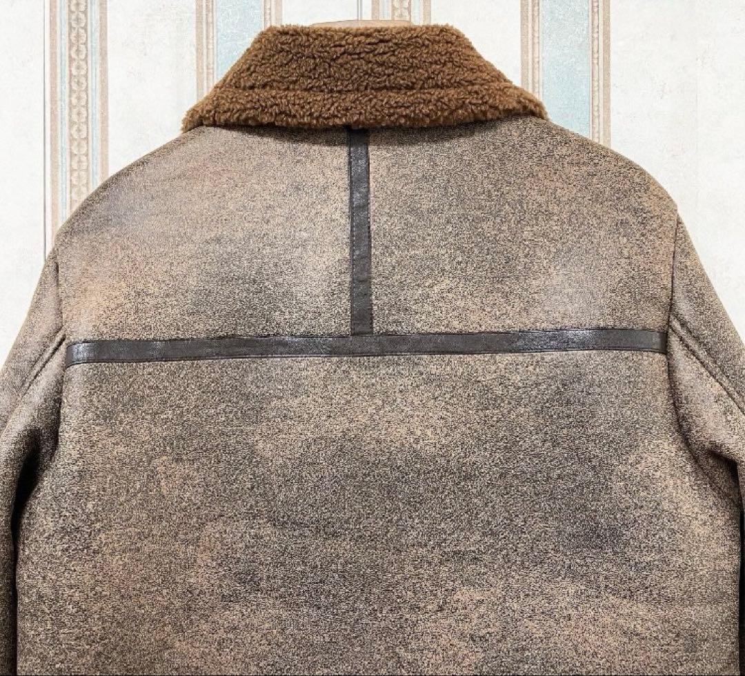 ★定価12万 FRANKLIN MUSK 新品レザー羊革100% サイズＬ