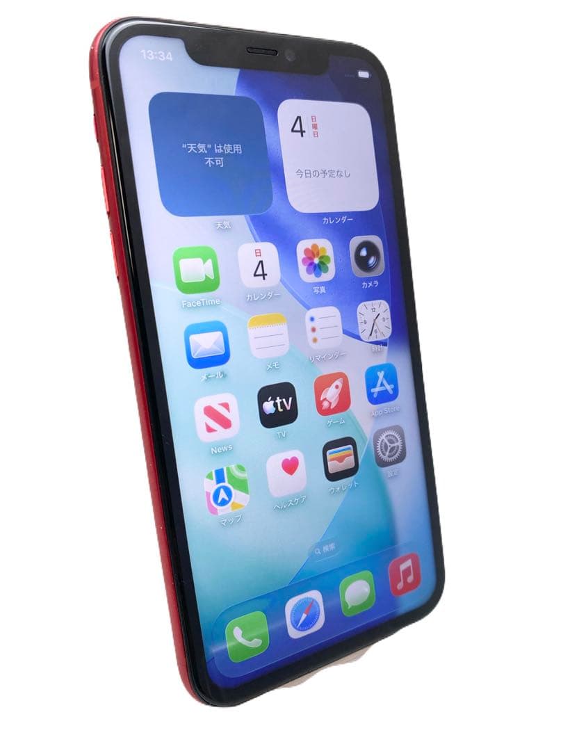iPhone11 128GB バッテリー100% レッド