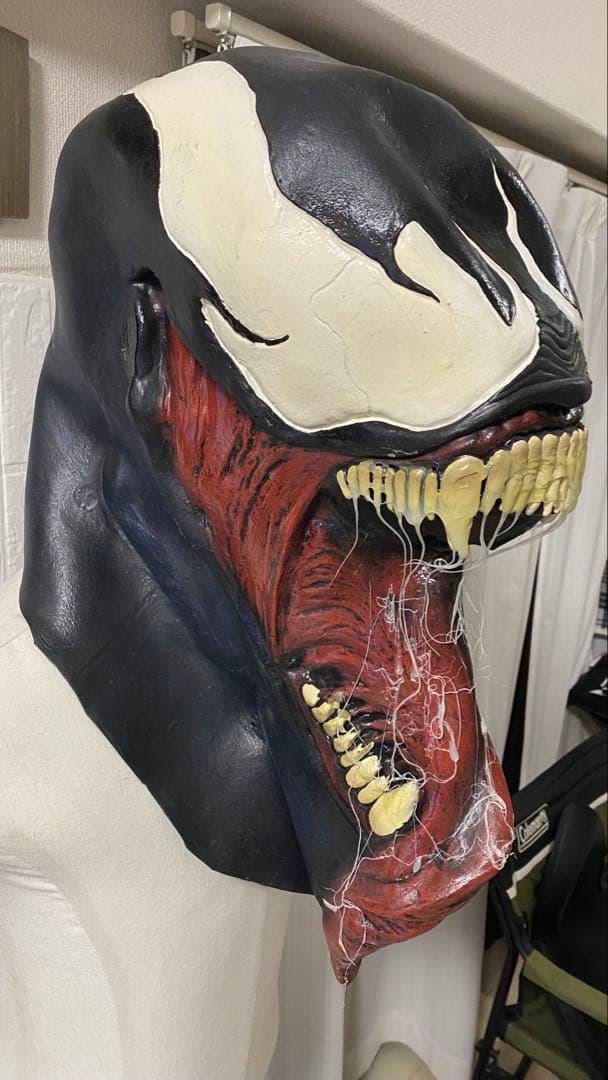 Venom マスク 黒/赤/白 お面　ハロウィンアイテム