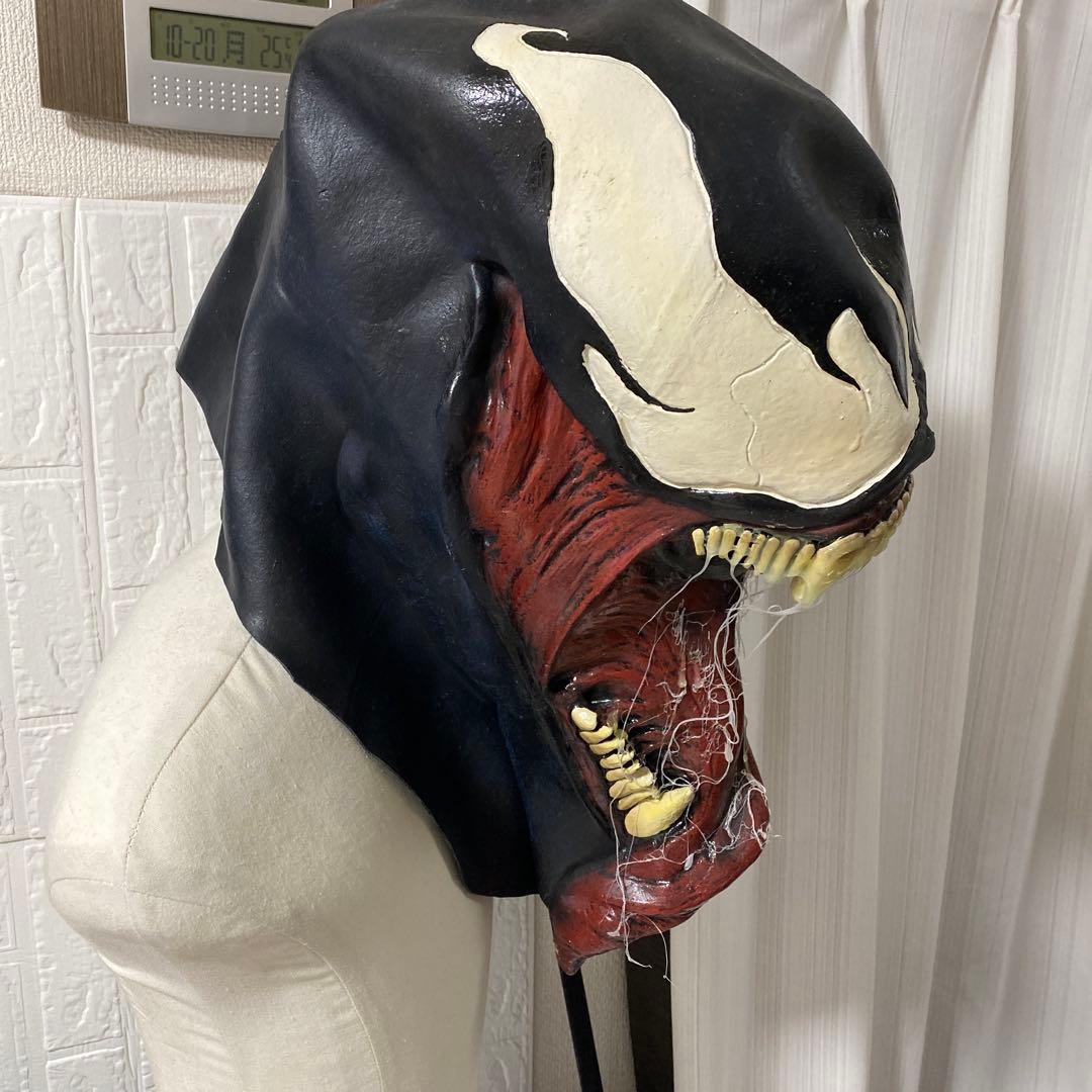 Venom マスク 黒/赤/白 お面　ハロウィンアイテム