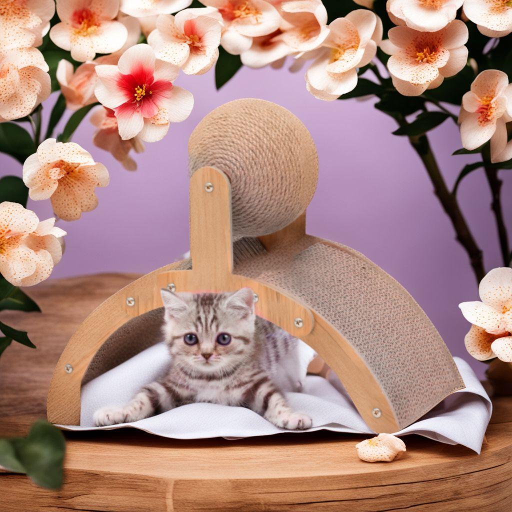 ☆ 爪とぎ つめとぎ 猫の爪研ぎ 組み立て簡単 大きいボール