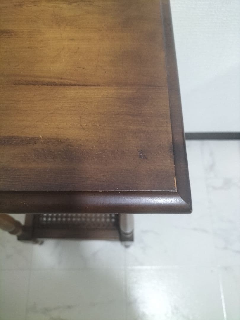 カリモク　花台　電話台　昭和レトロ