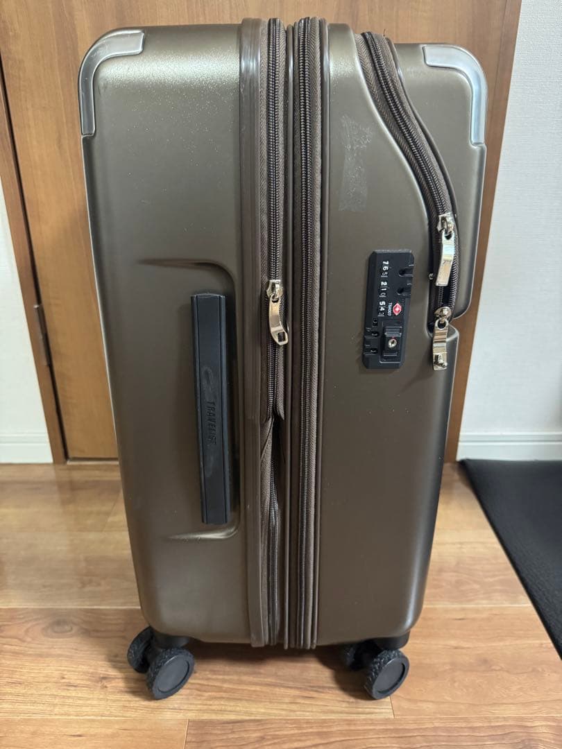 トラベリスト レスト キャリー フロントオーブン 最大71Lまで拡張可能