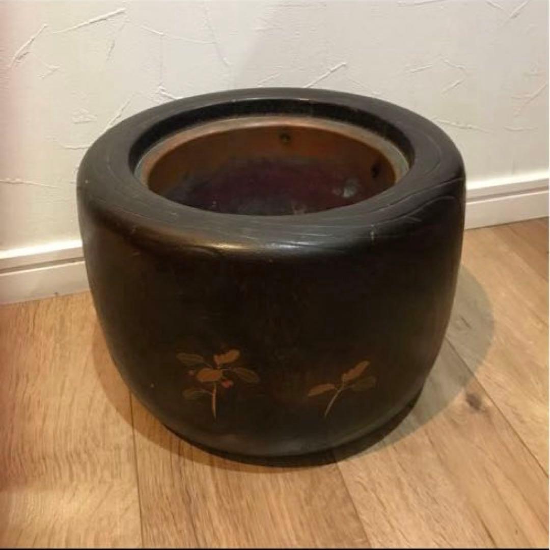 12月15日まで桐漆工芸上坂　火鉢♡アンティーク♡お洒落