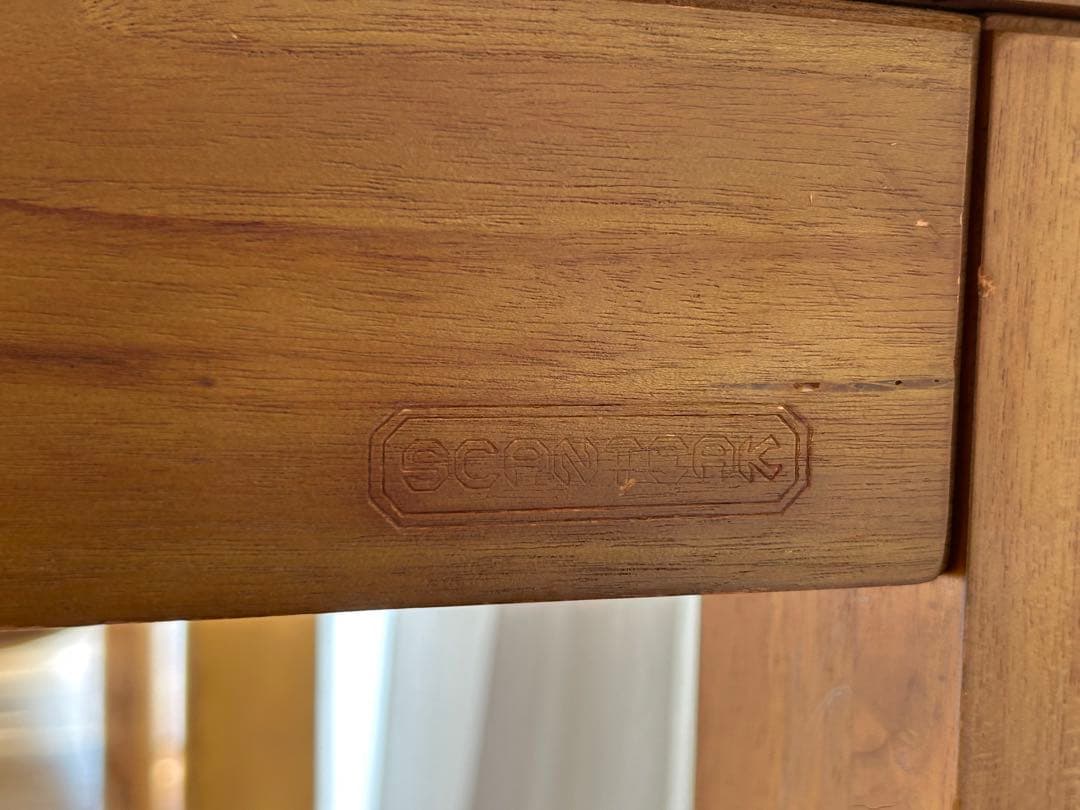 SCANTEAK スキャンティーク ルイス ダイニングテーブル チーク無垢材