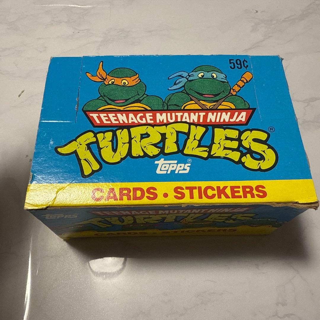 ミュータント　タートルズ　カード　ステッカー　未開封