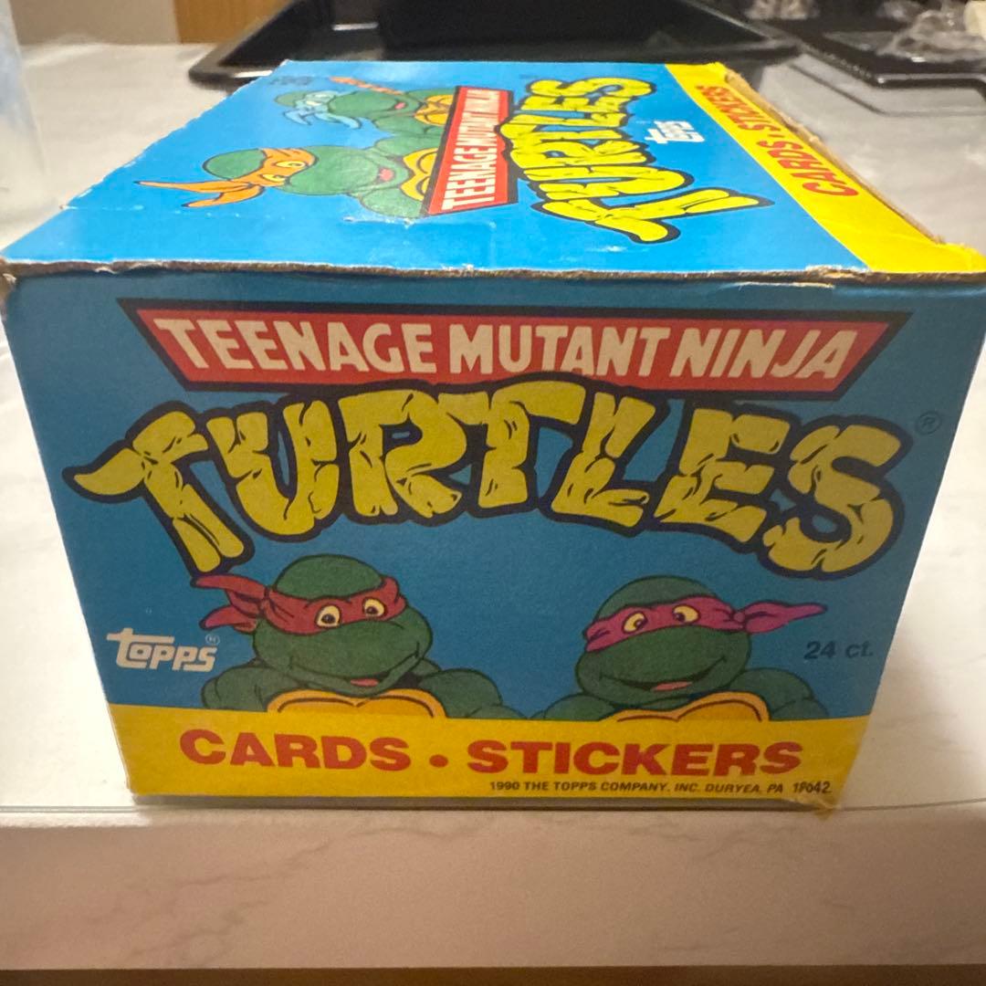 ミュータント　タートルズ　カード　ステッカー　未開封
