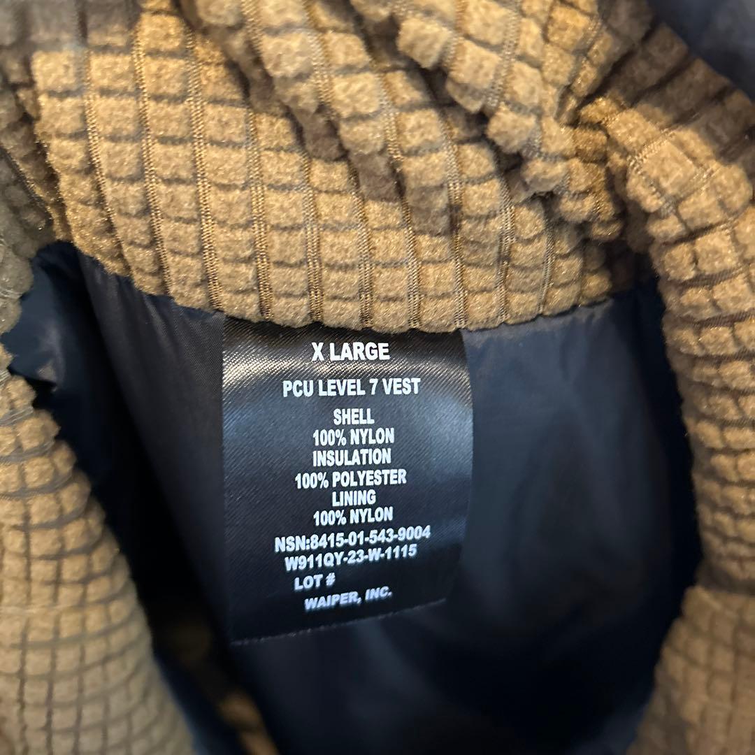 WAIPER.inc LEVEL7A PRIMALOFT ベスト