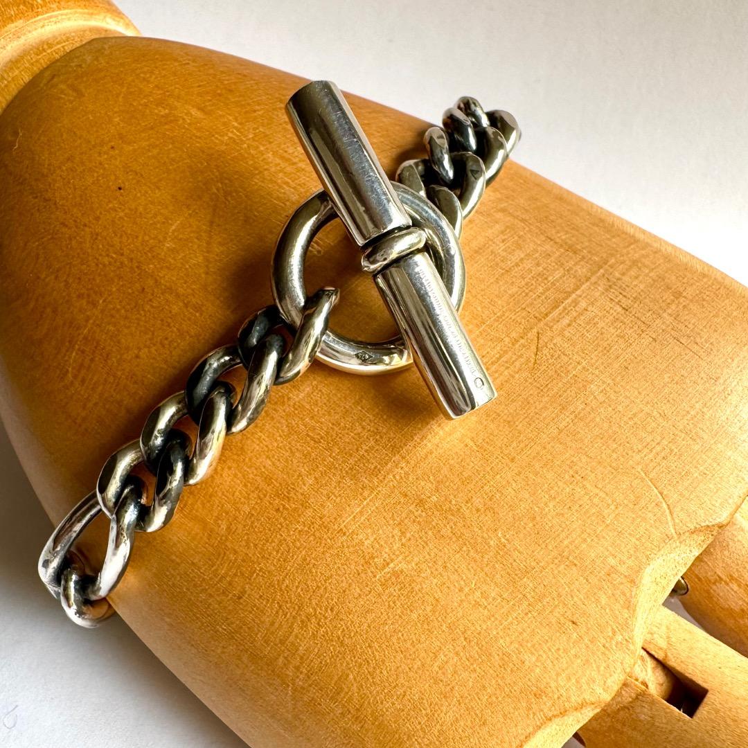 アクセサリー Silver925 Hollow C.Figaro Chain Bracelet