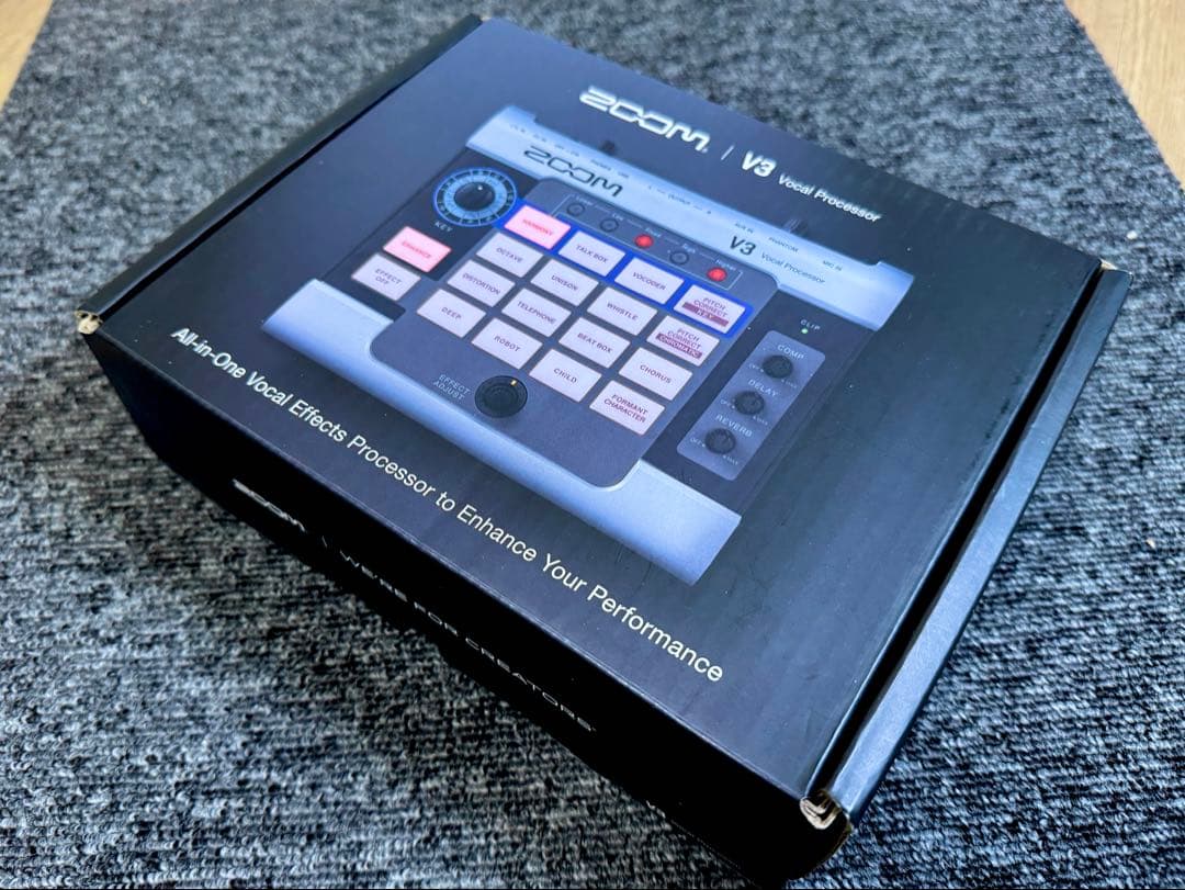 ZOOM V3 Vocal Processor 箱・説明書付