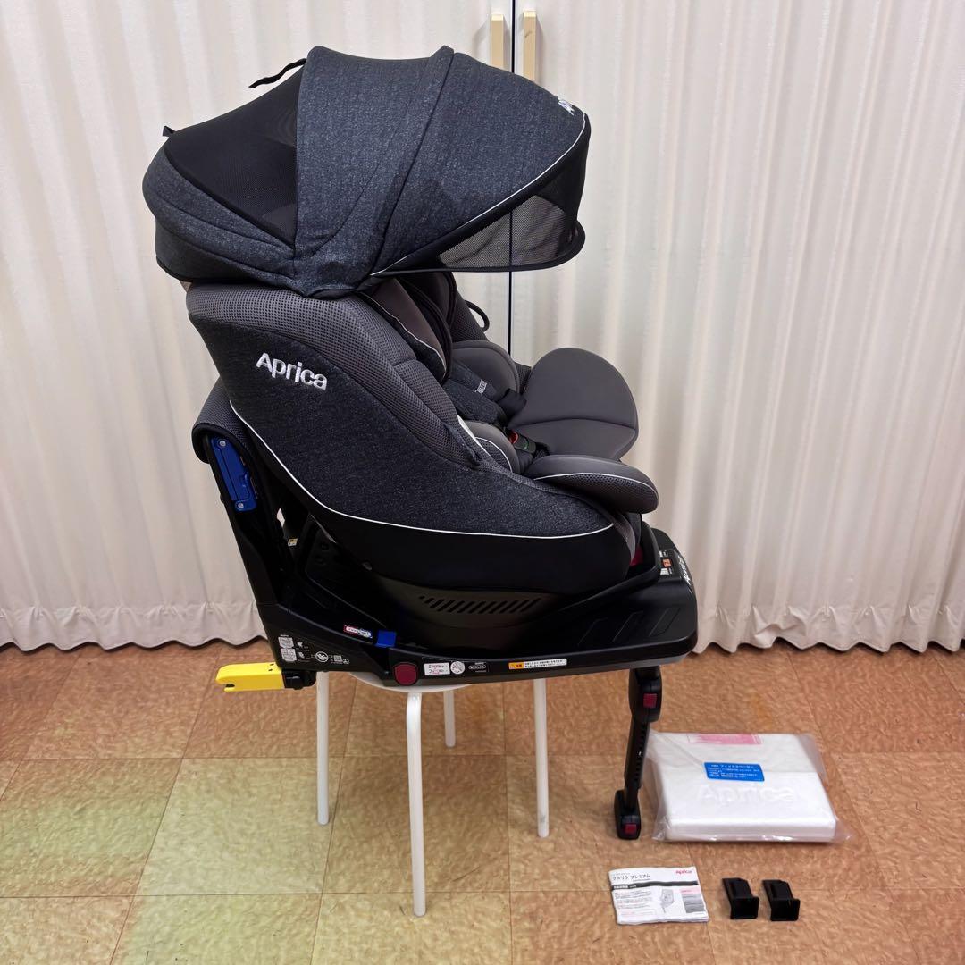 クリーニング済　☆綺麗☆　アップリカ　クルリラ　プレミアム　ISOFIX　完品