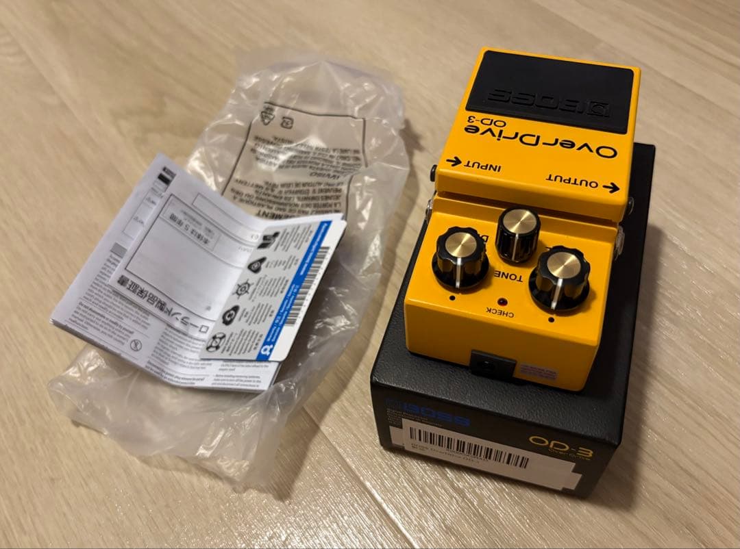 BOSS OD-3 オーバードライブ（新品）