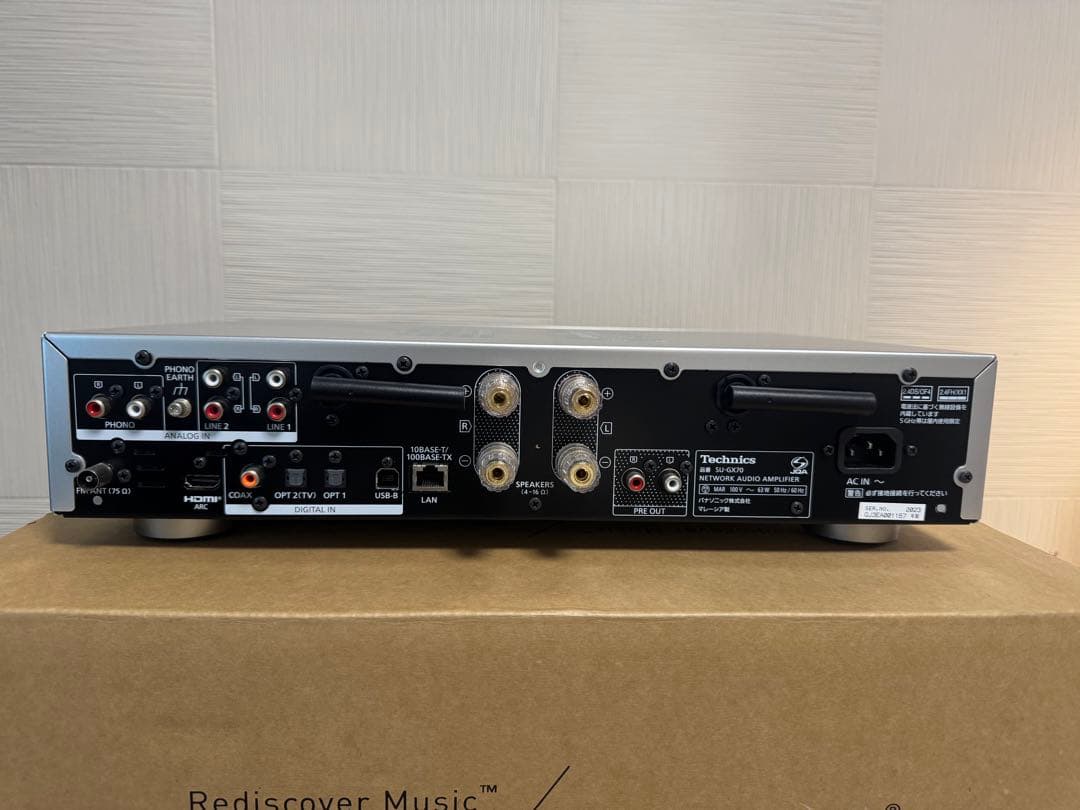 (美品) Technics SU-GX70 ネットワークオーディオアンプ