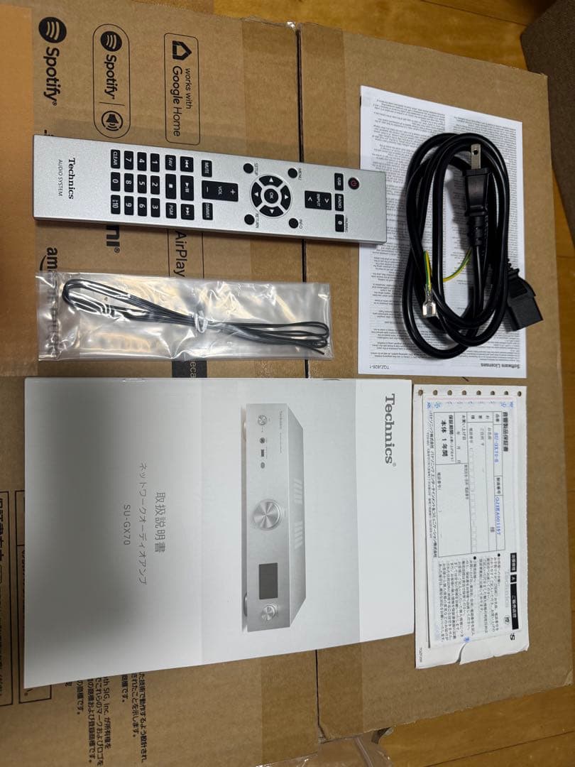 (美品) Technics SU-GX70 ネットワークオーディオアンプ