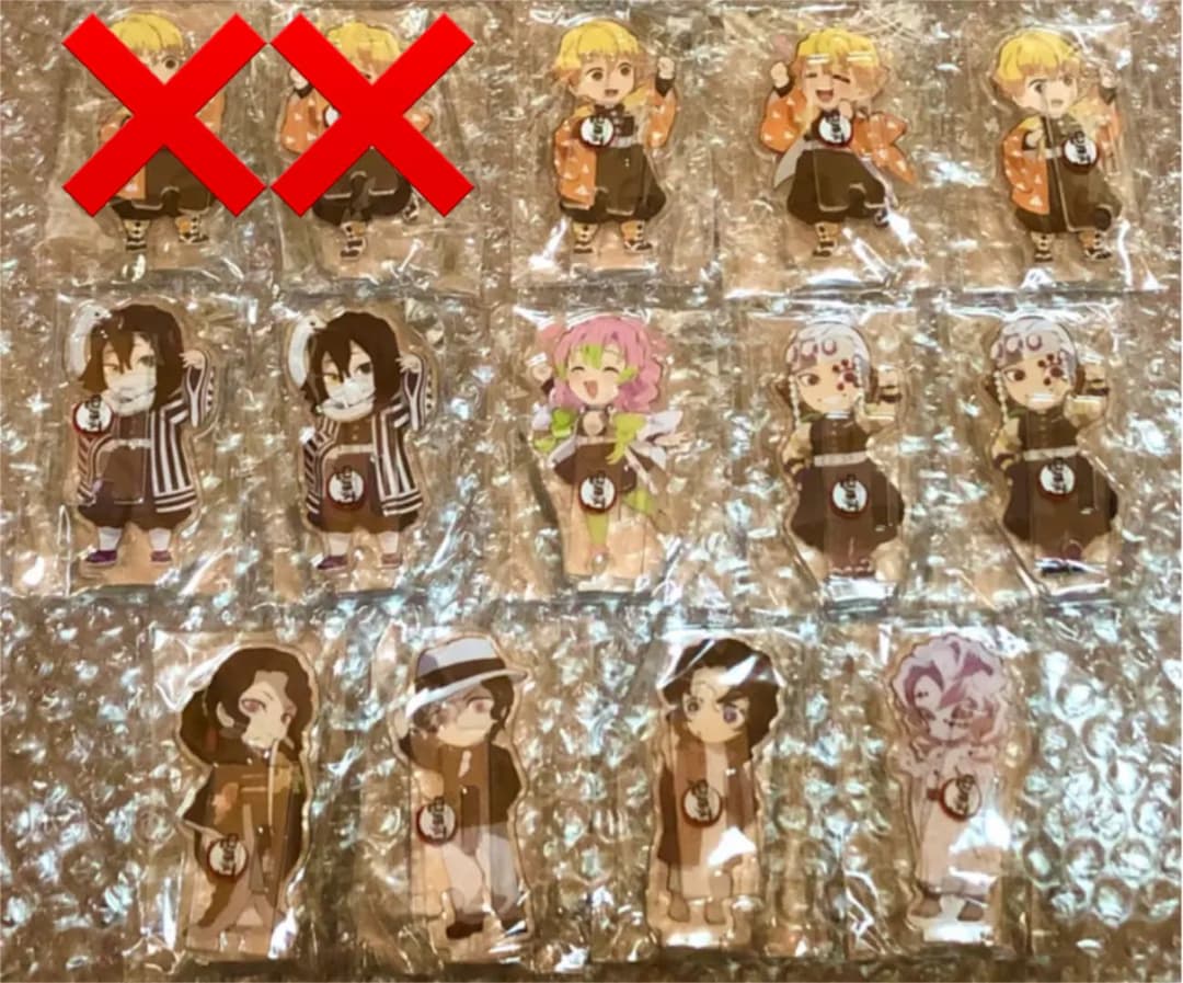 鬼滅の刃 繋がるアクリルスタンド 鬼滅の刃 繋がる アクスタ 累 無惨 宇髄