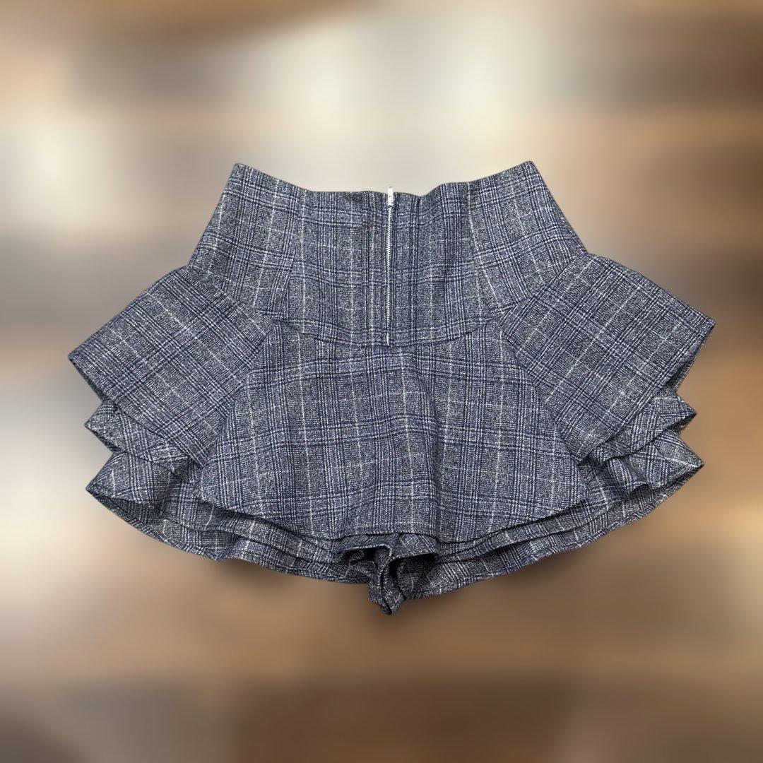 スナイデルレイヤードフリルミニスカショーパン