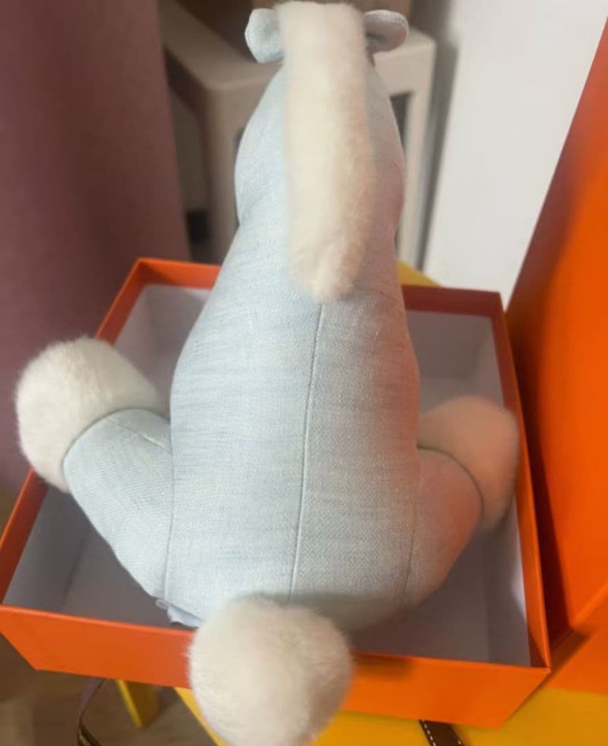 エルメス エレファント ぬいぐるみ 未使用 コレクション 正規品