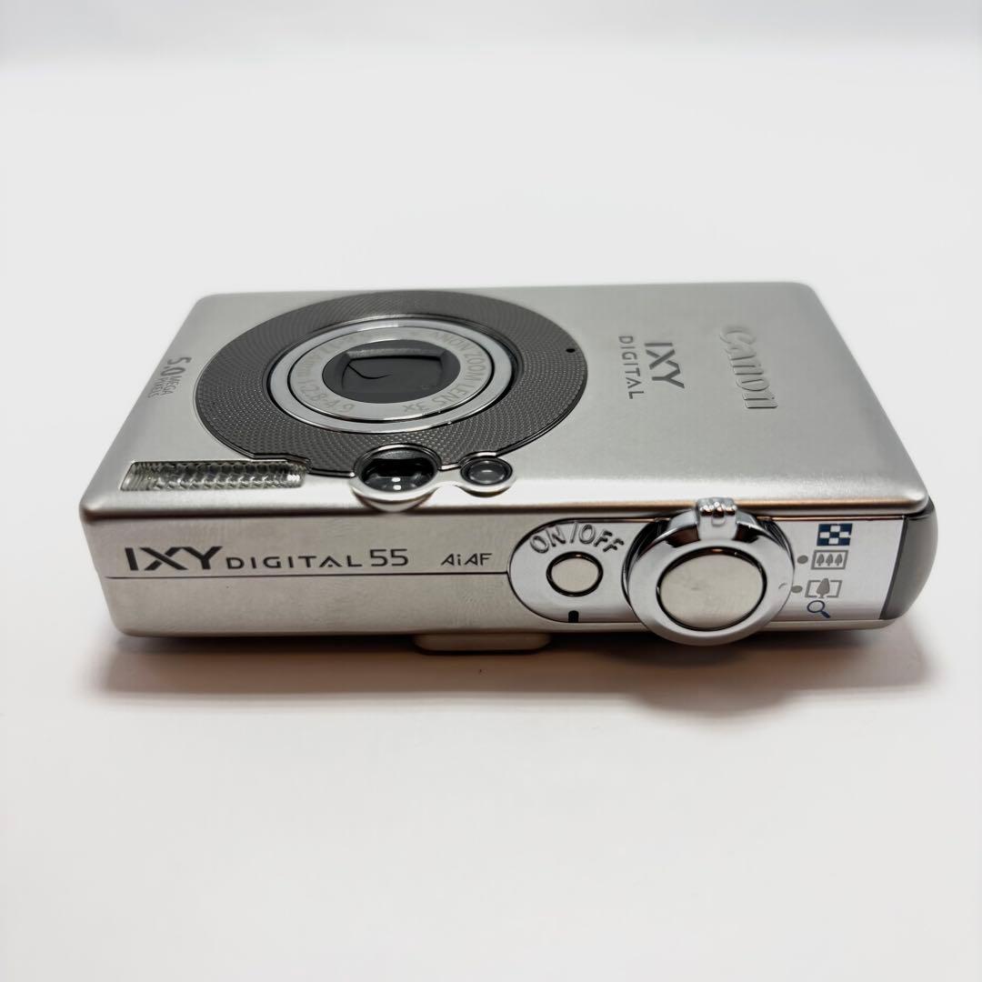 【美品】Canon IXY DIGITAL 55 シルバー