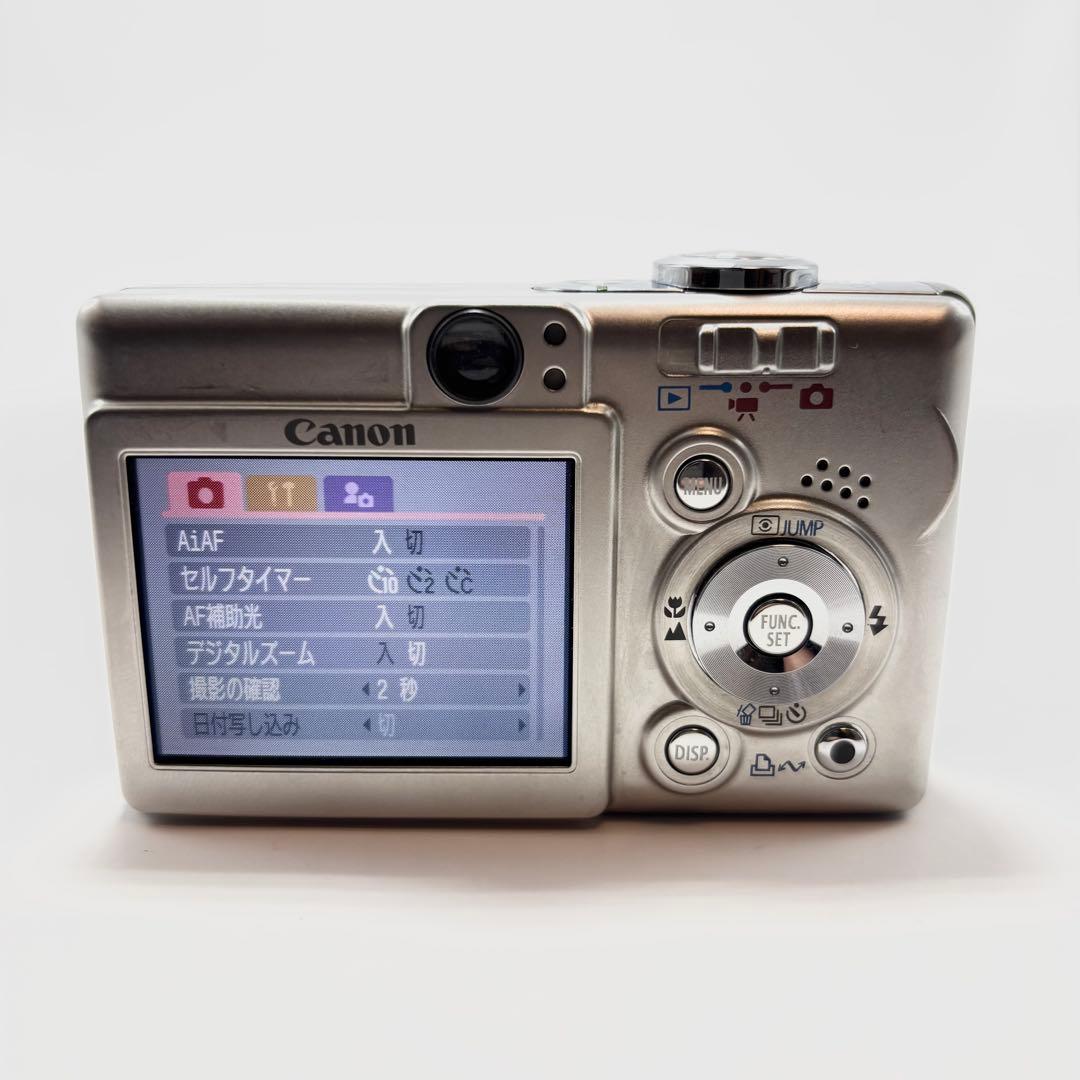 【美品】Canon IXY DIGITAL 55 シルバー