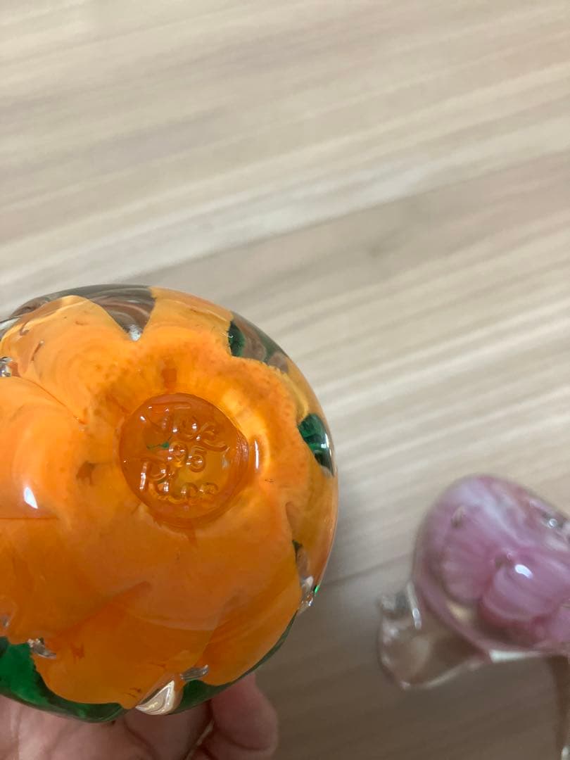 ジョーライス ガラスアート　3点