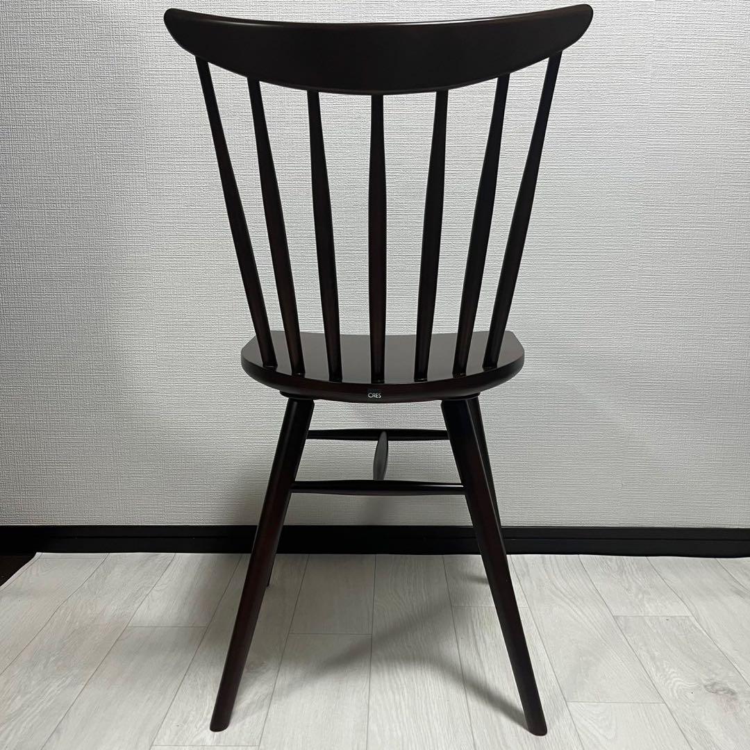 【CRES】SETTLE セトル ダイニングチェア 2脚セット ウィンザーチェア
