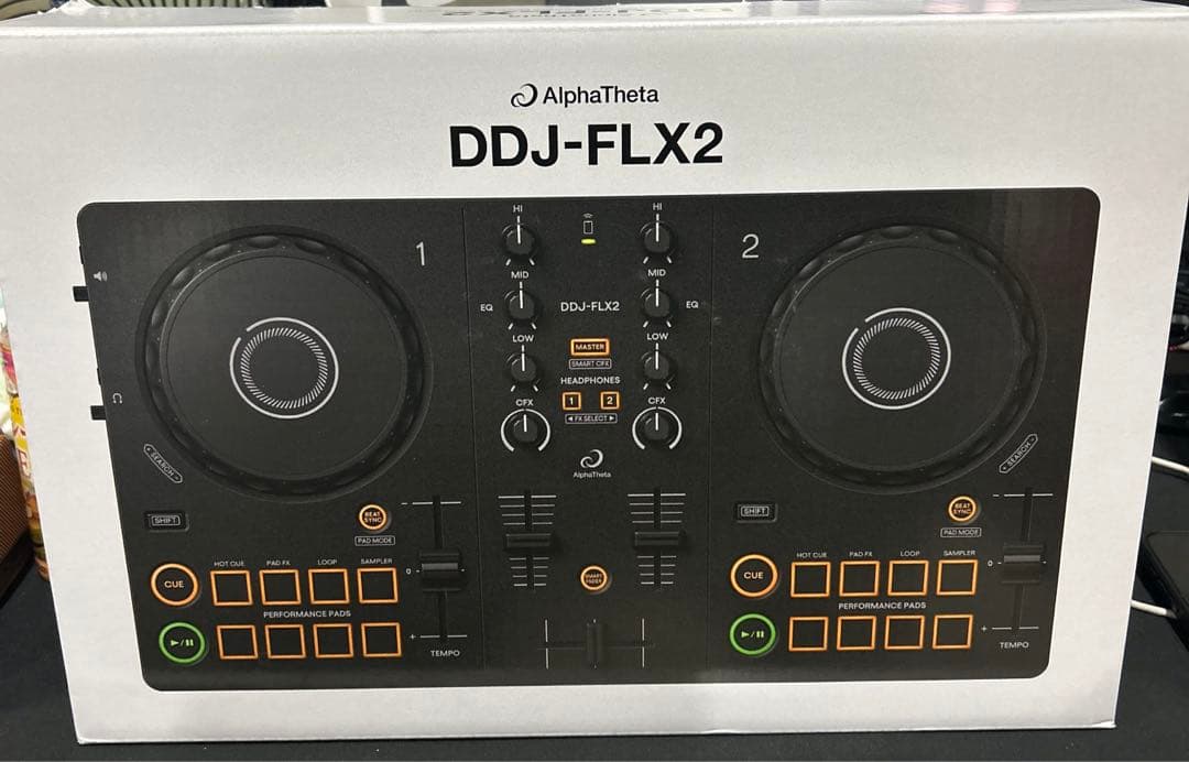 新品AlphaThetaコンパクト 2ch DJコントローラー DDJ-FLX2