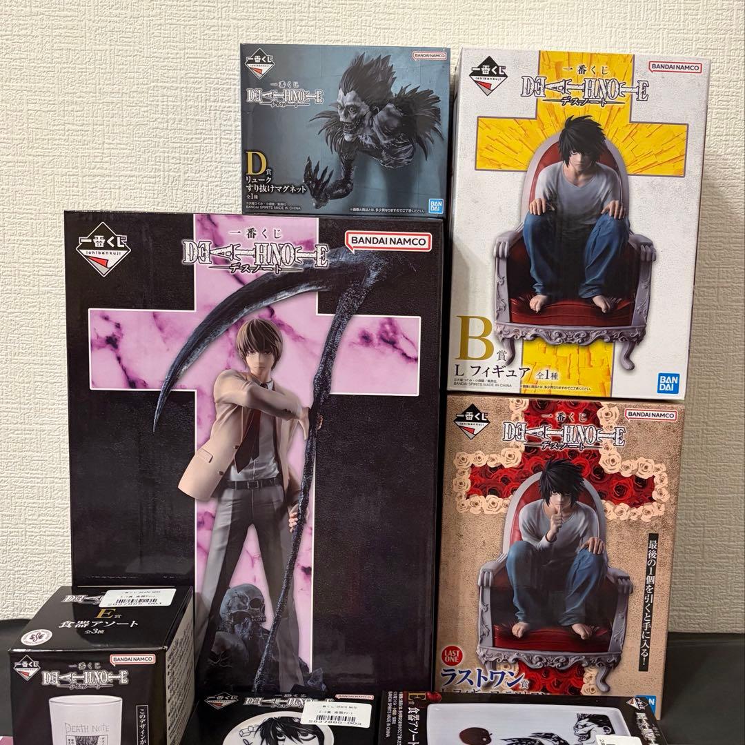 《特価》1番くじ デスノート フィギュア コンプセット　　その他まとめ売り
