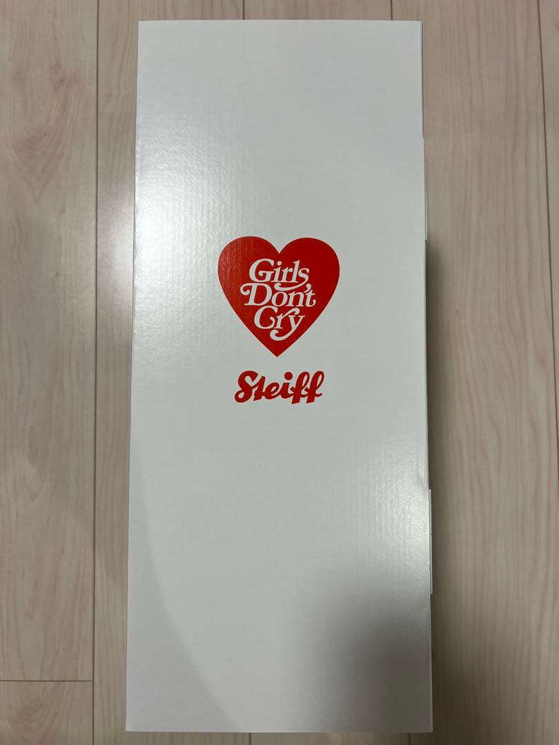 girls don't cry × steiff テディベア