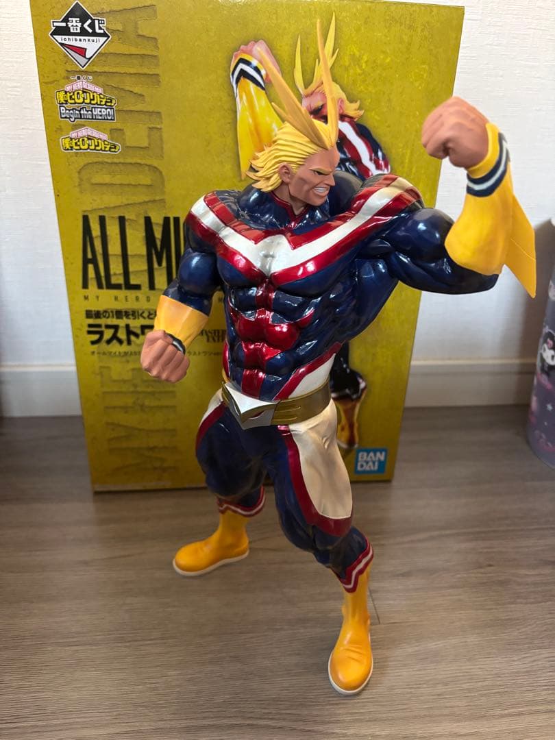 一番くじ 僕のヒーローアカデミア ラストワン賞オールマイト フィギュア　箱あり