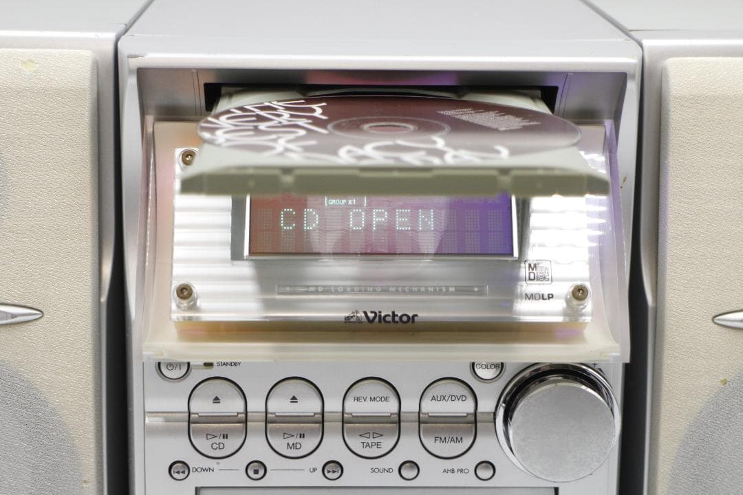 [M-TN 129] Victor　ビクター　ミニコンポ　CA-UXZ7MD-S