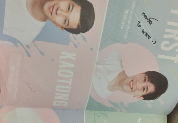 昔のGMMノート　サイン沢山　taynew kristsingto等