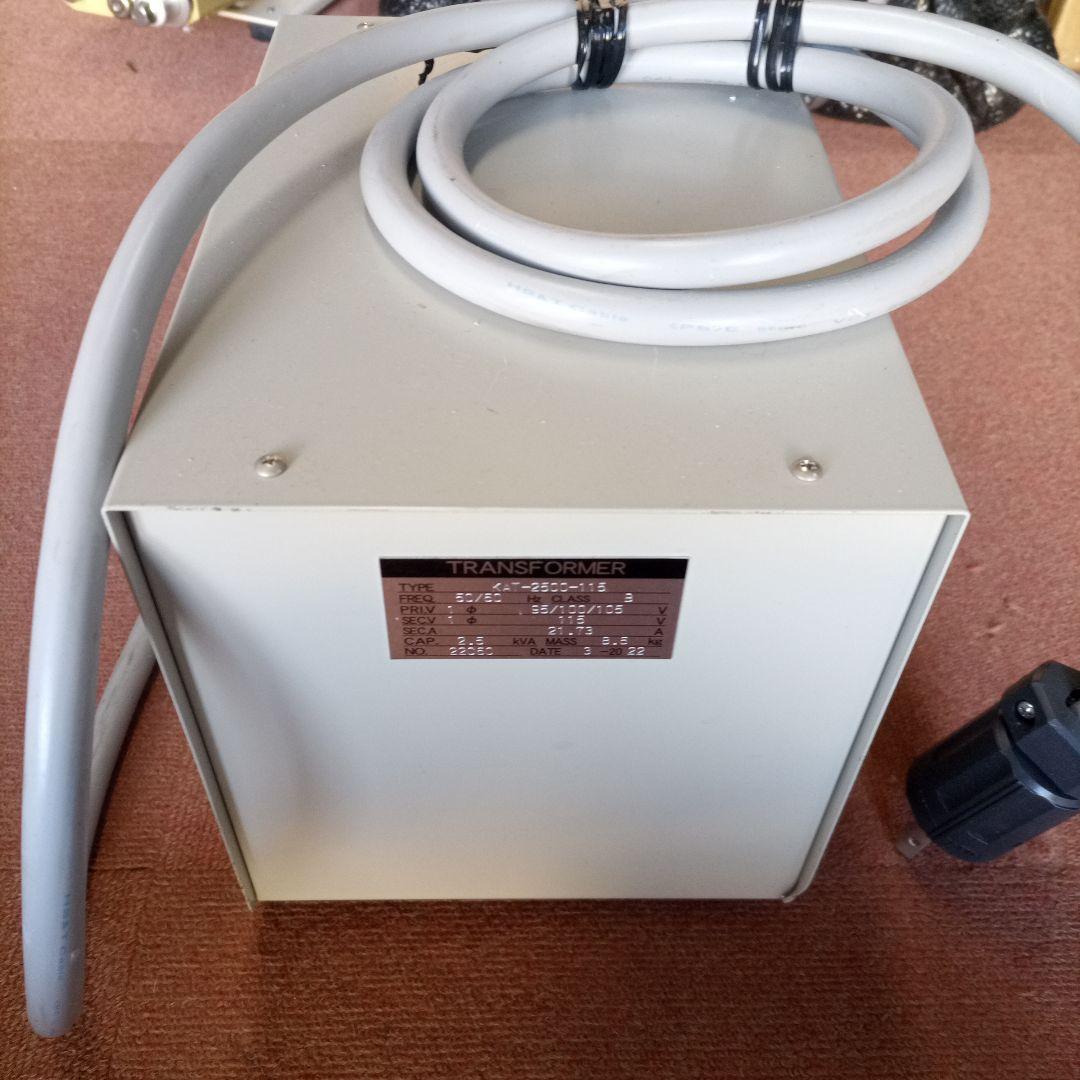 115V変圧器 コンパクトデザイン